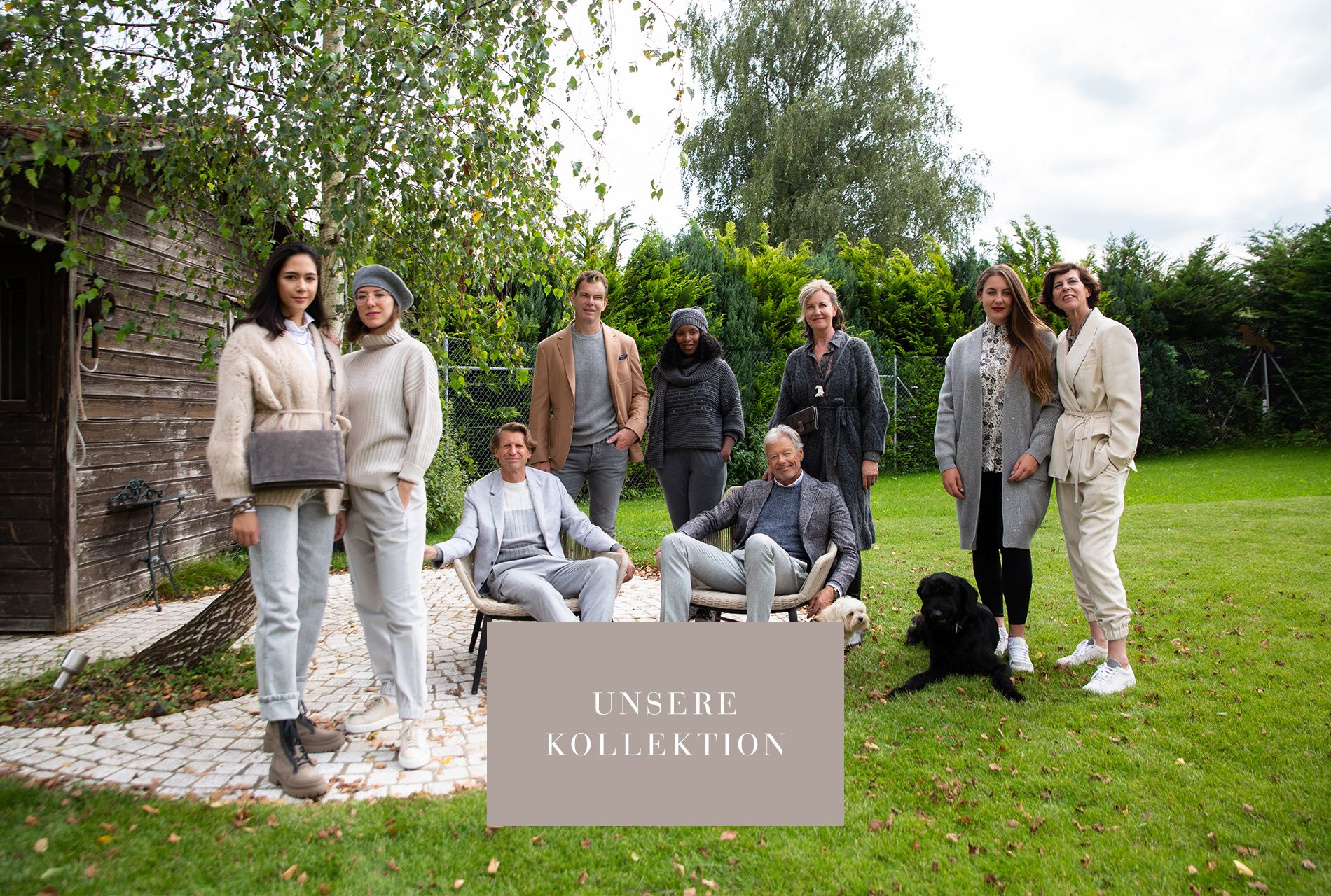 Kollektions-Teaser Textilien Nahaufnahme