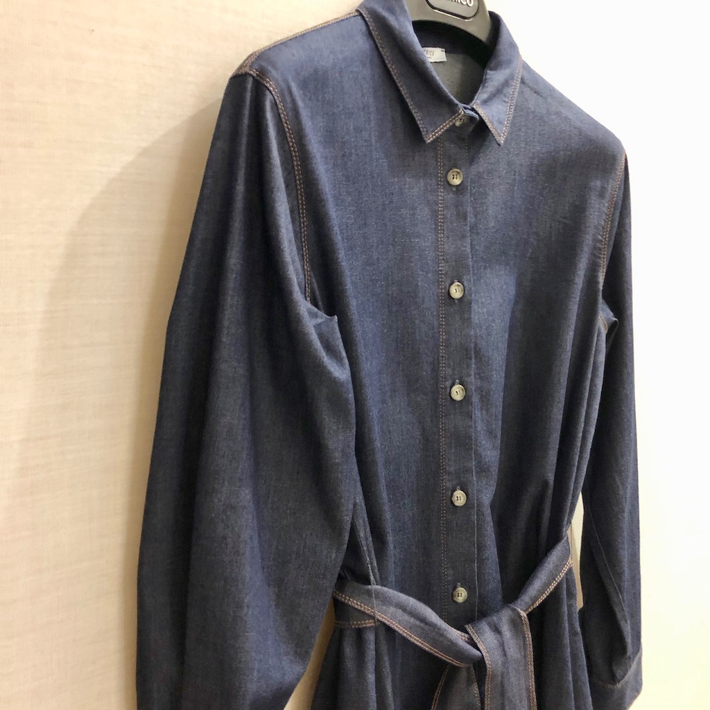 PESERICO Kleid DENIM