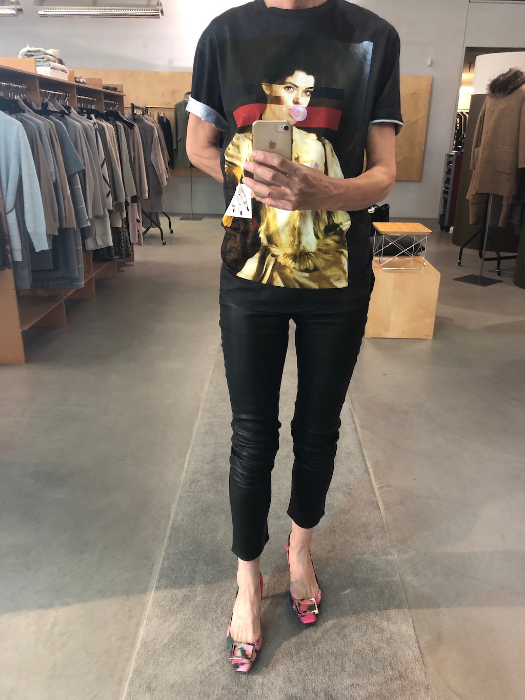 C of H Jeans CUIR
