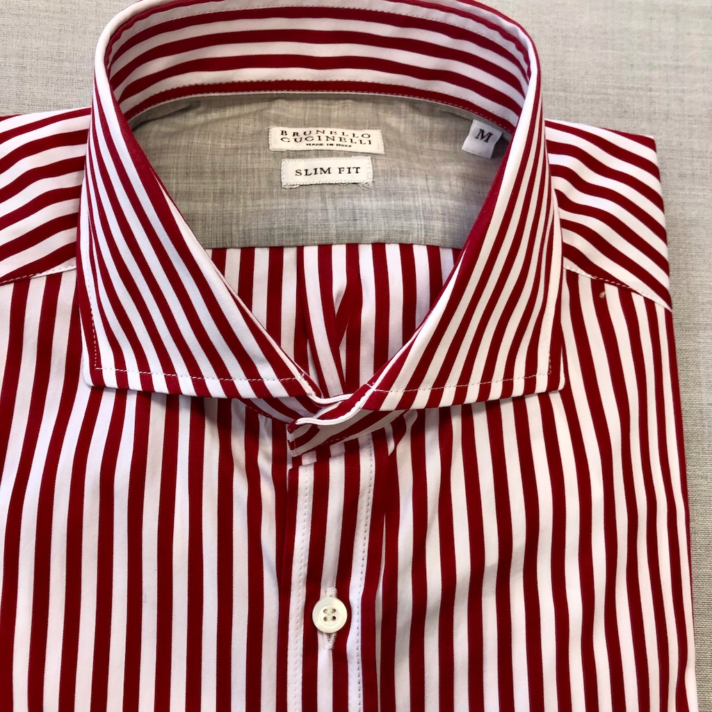 CUCINELLI Hemd STRIPES