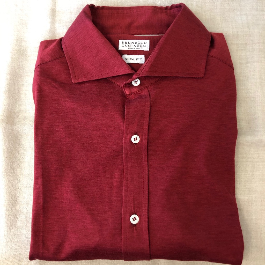 CUCINELLI Hemd JERSEY