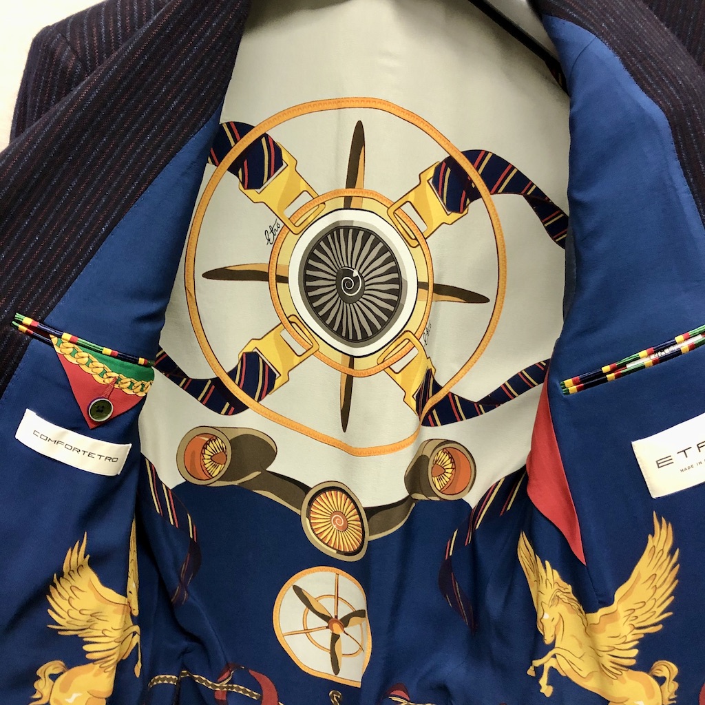 ETRO Veston JERSEY
