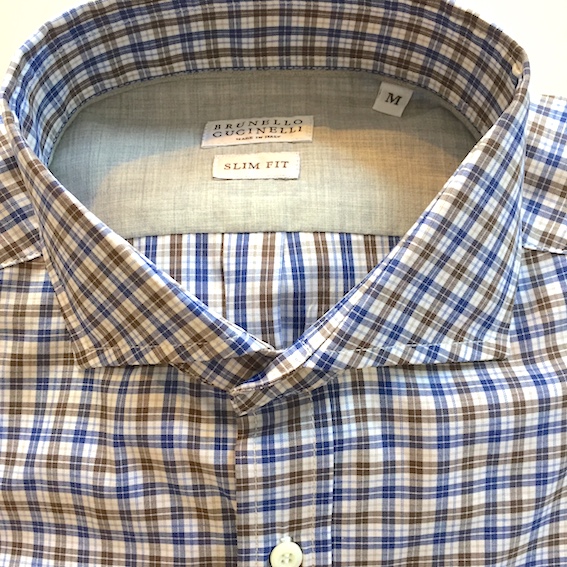 CUCINELLI Hemd CHECK