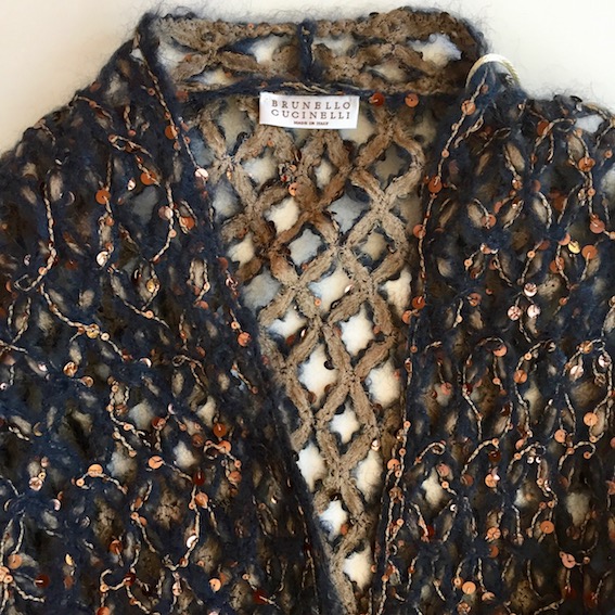 CUCINELLI Cardigan NETZ