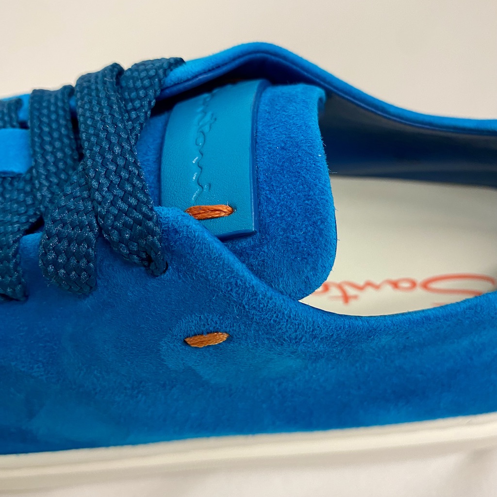 SANTONI Sneaker SUEDE