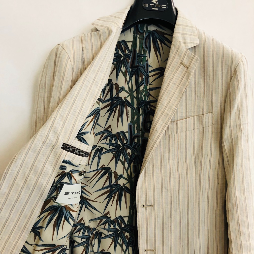 ETRO Veston STRIPE