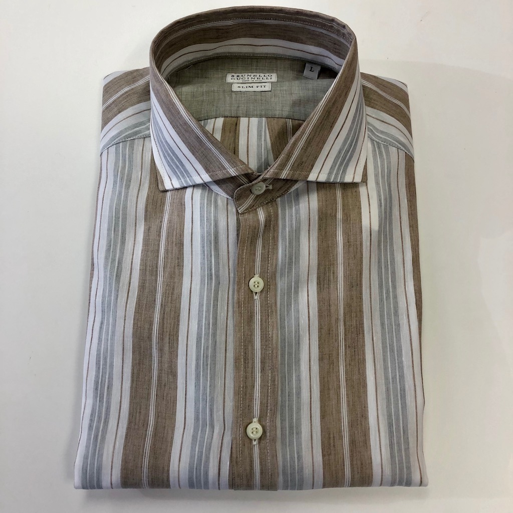 CUCINELLI Hemd STRIPE