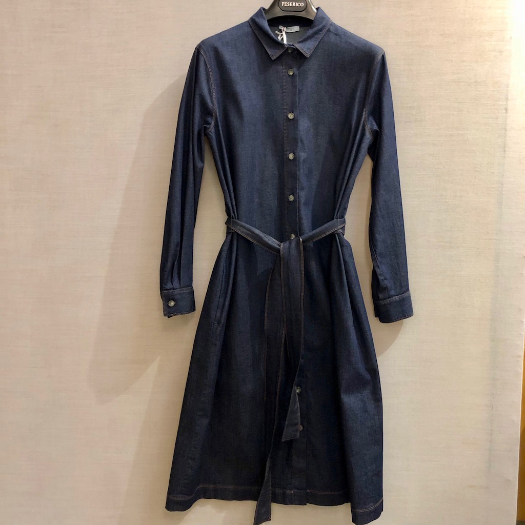 PESERICO Kleid DENIM