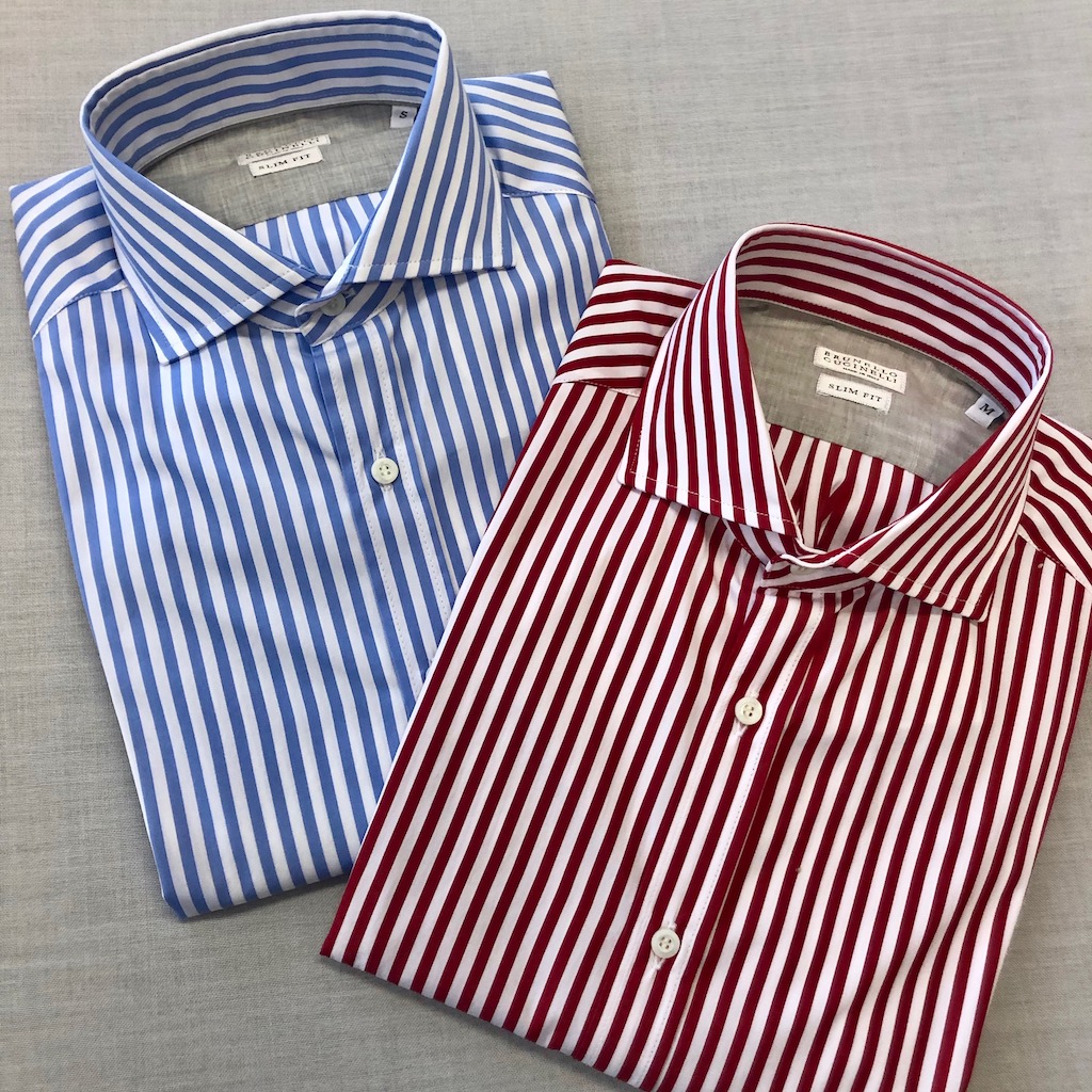 CUCINELLI Hemd STRIPES