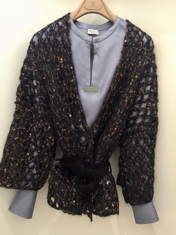 CUCINELLI Cardigan NETZ