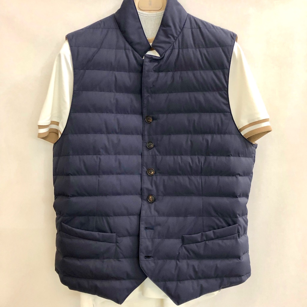 CUCINELLI Gilet DAUNEN